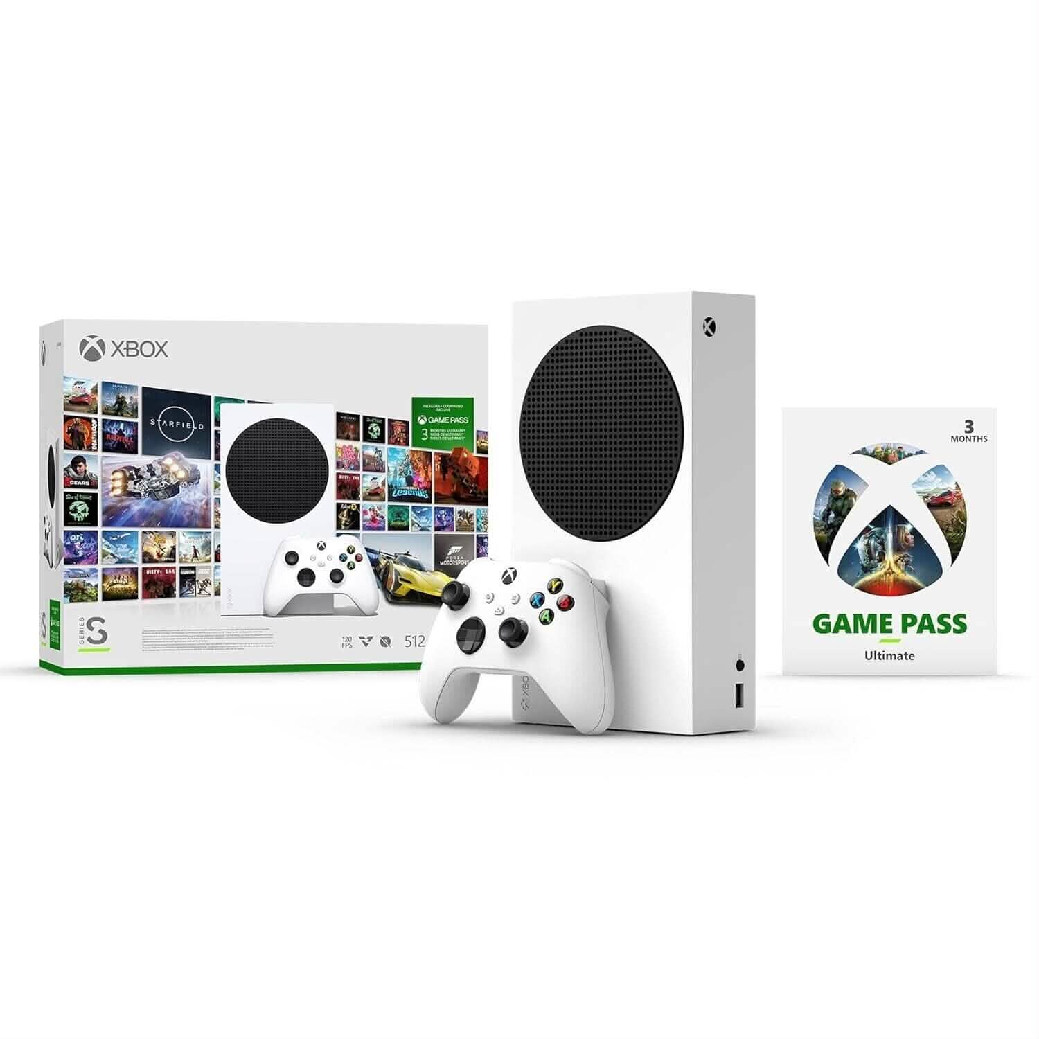 Microsoft Xbox Series S 512GB All-Digital Starter Bundle Console (Refurbished) DailySale