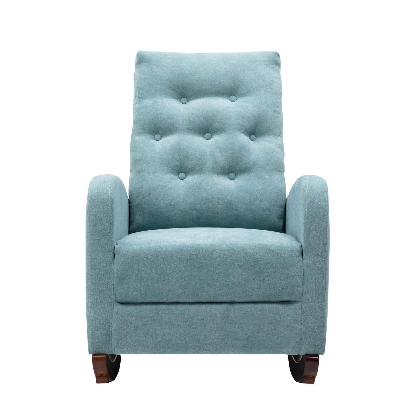Mid-Century Modern Nursery Rocking Chair Armchair DailySale