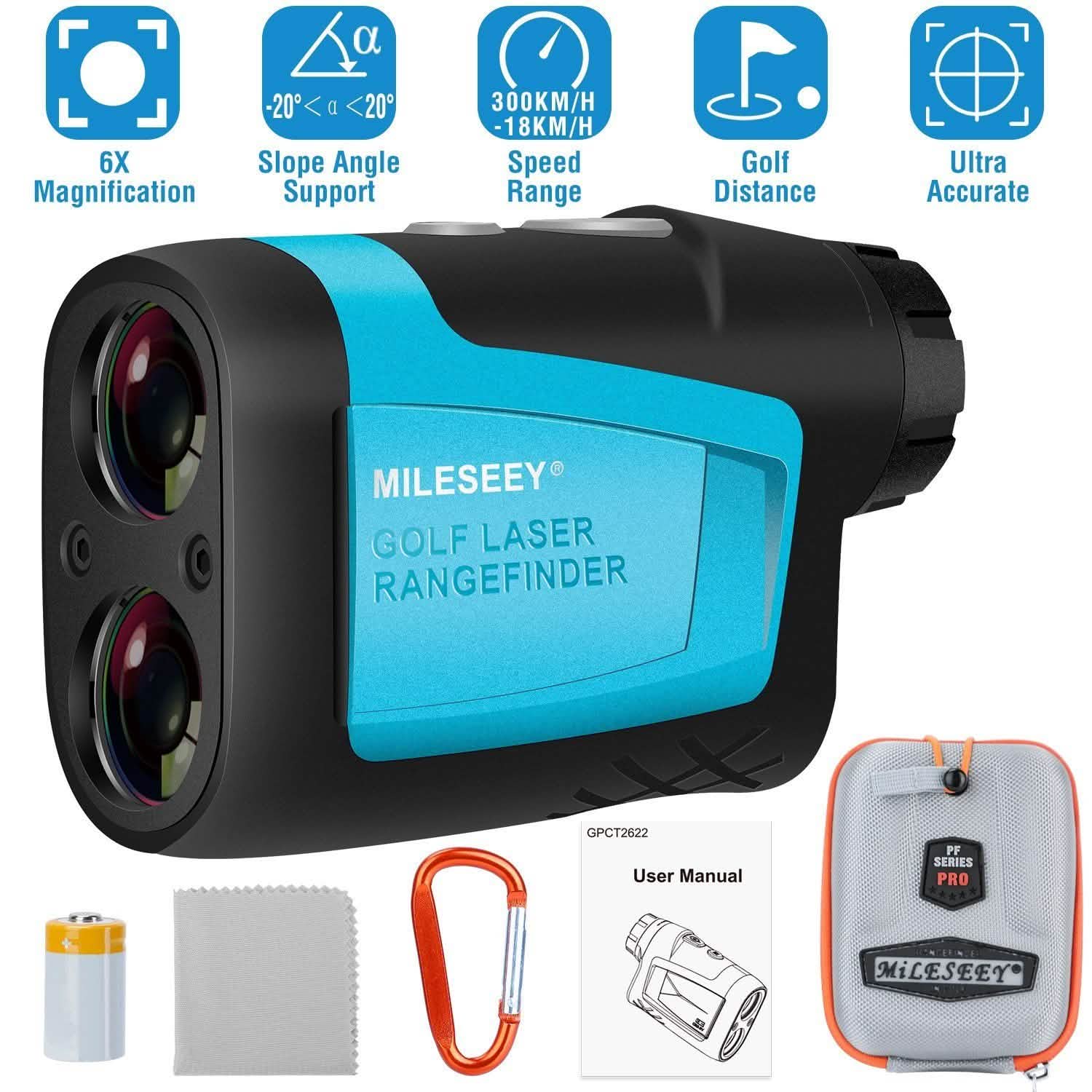 Mileseey Professional Precision Laser Golf Rangefinder DailySale