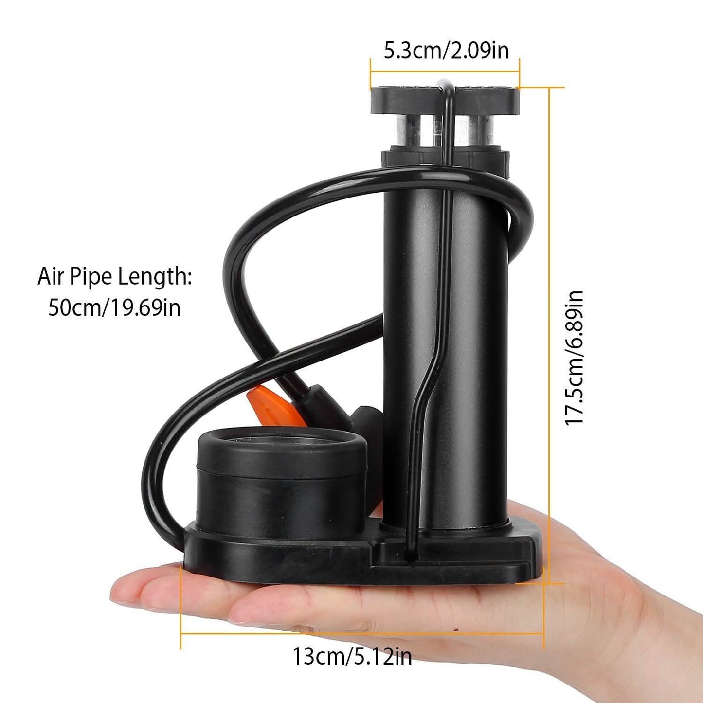 Mini Bike Foot Pump Portable Bicycle Tire Inflator DailySale