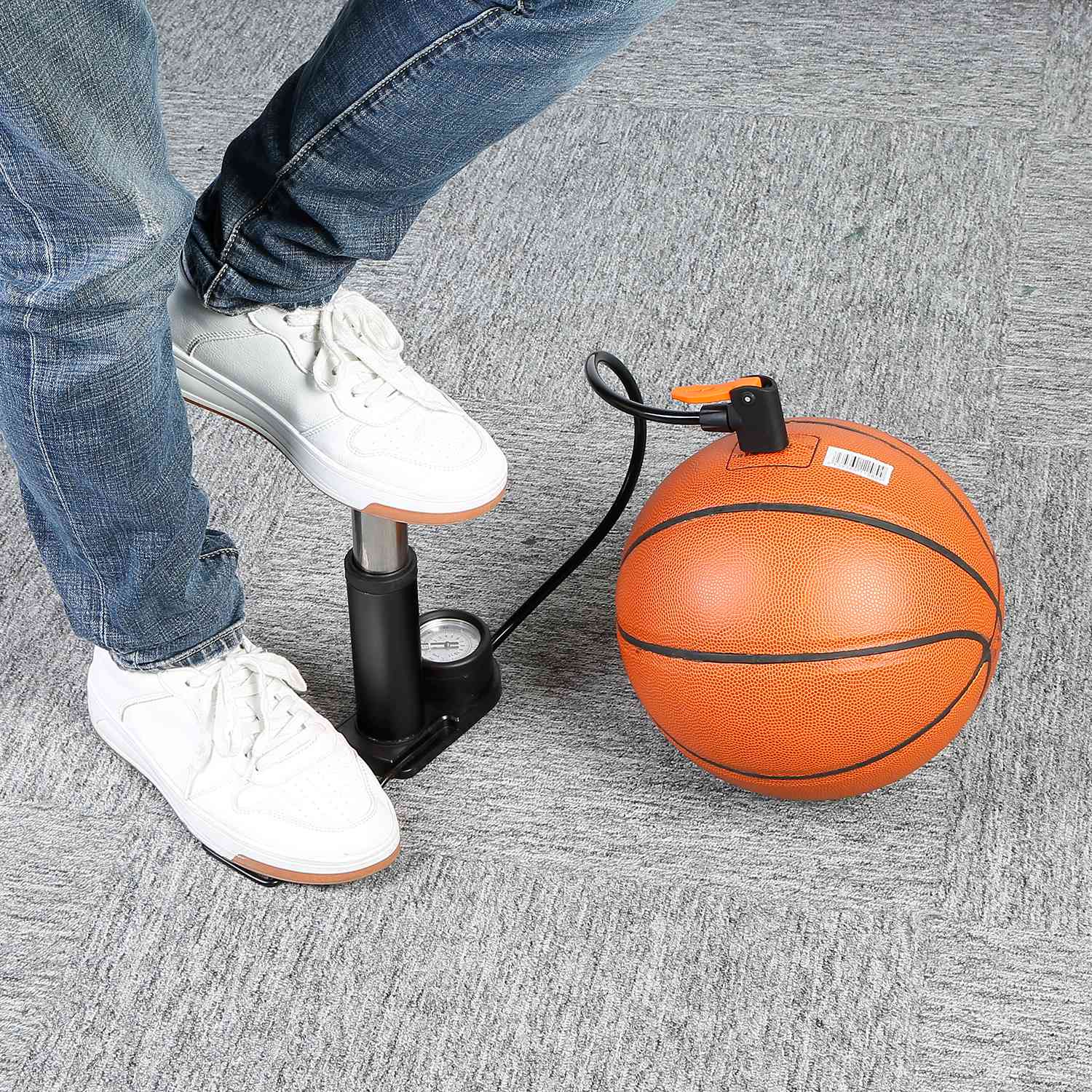 Mini Bike Foot Pump Portable Bicycle Tire Inflator DailySale