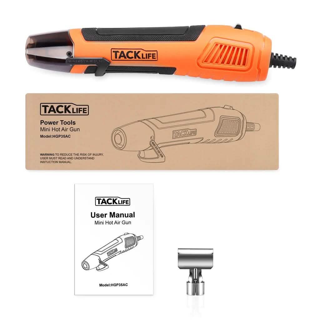 Mini Heat Gun 350W/662°F Hot Air Gun with 6.56Ft Long Cable DailySale