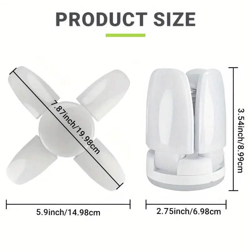 Mini LED Four-Leaf Garage Or Indoor Light DailySale