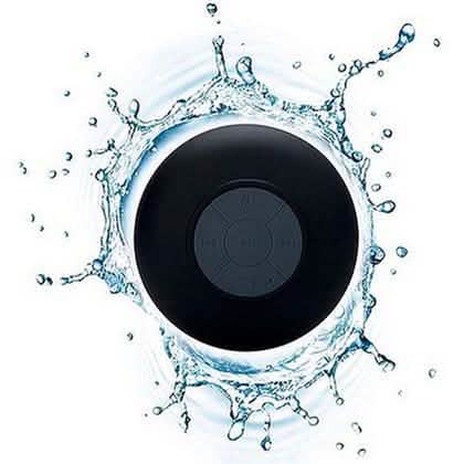 Mini Portable Bluetooth Waterproof Shower Speaker w/ Built-in Mic & Suction Cups DailySale
