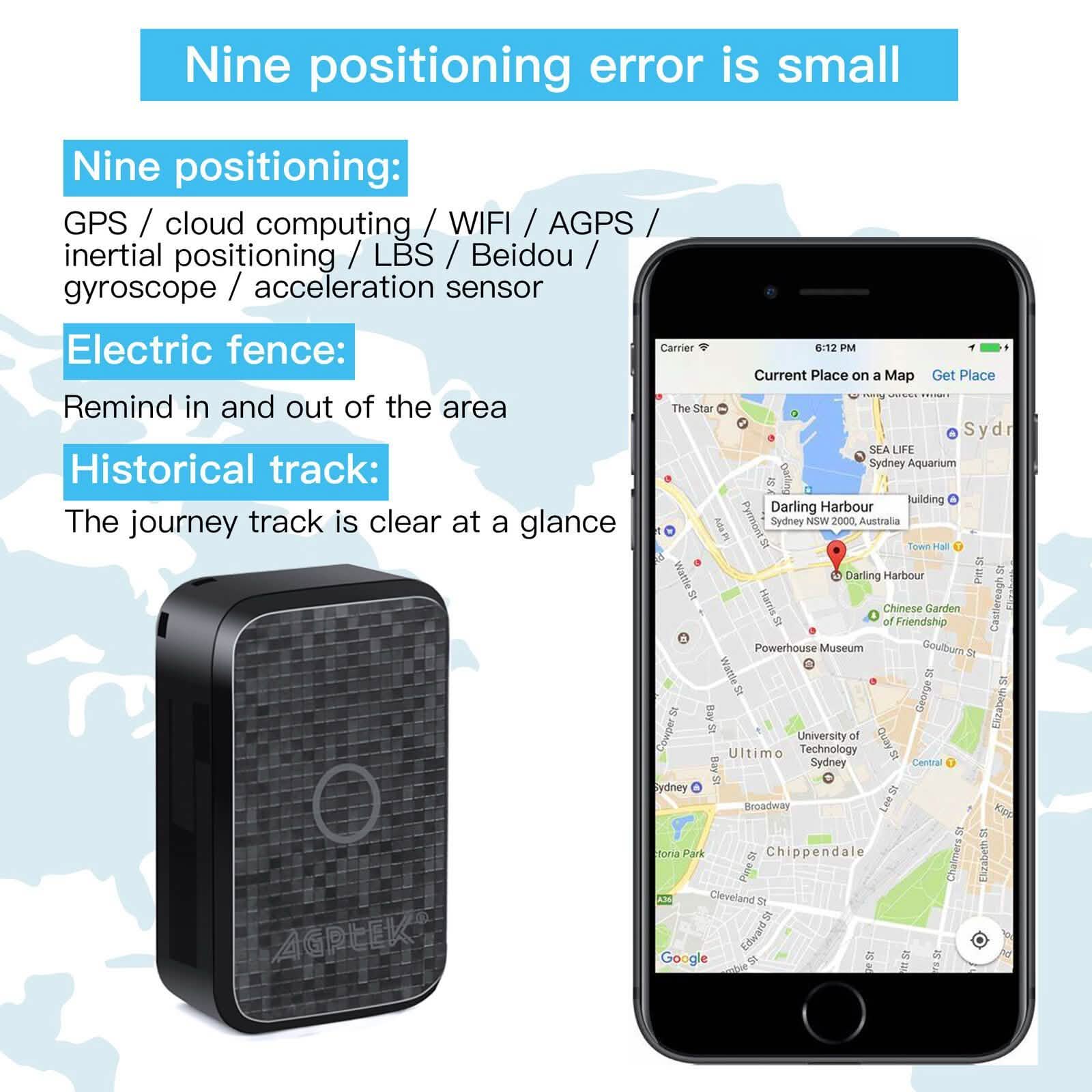 Mini Portable Spy Real Time Personal and Vehicle GPS Tracker Voice Recorder DailySale