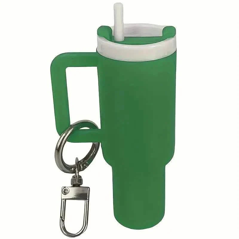 Mini Water Bottle Keychain - Street Style, Plastic Material DailySale