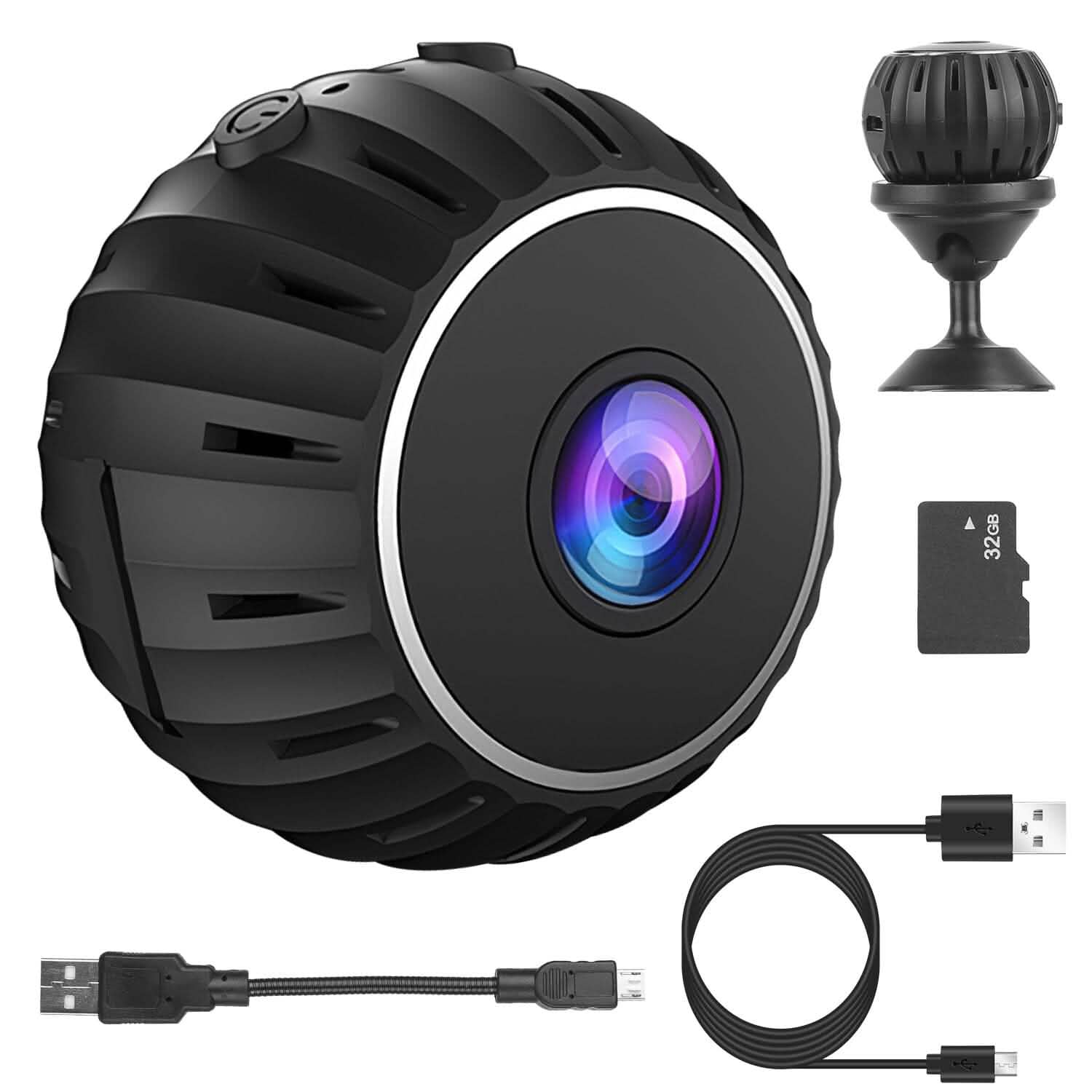 Mini Wireless Camera Wifi IR Night Vision HD 1080P Home Security DailySale