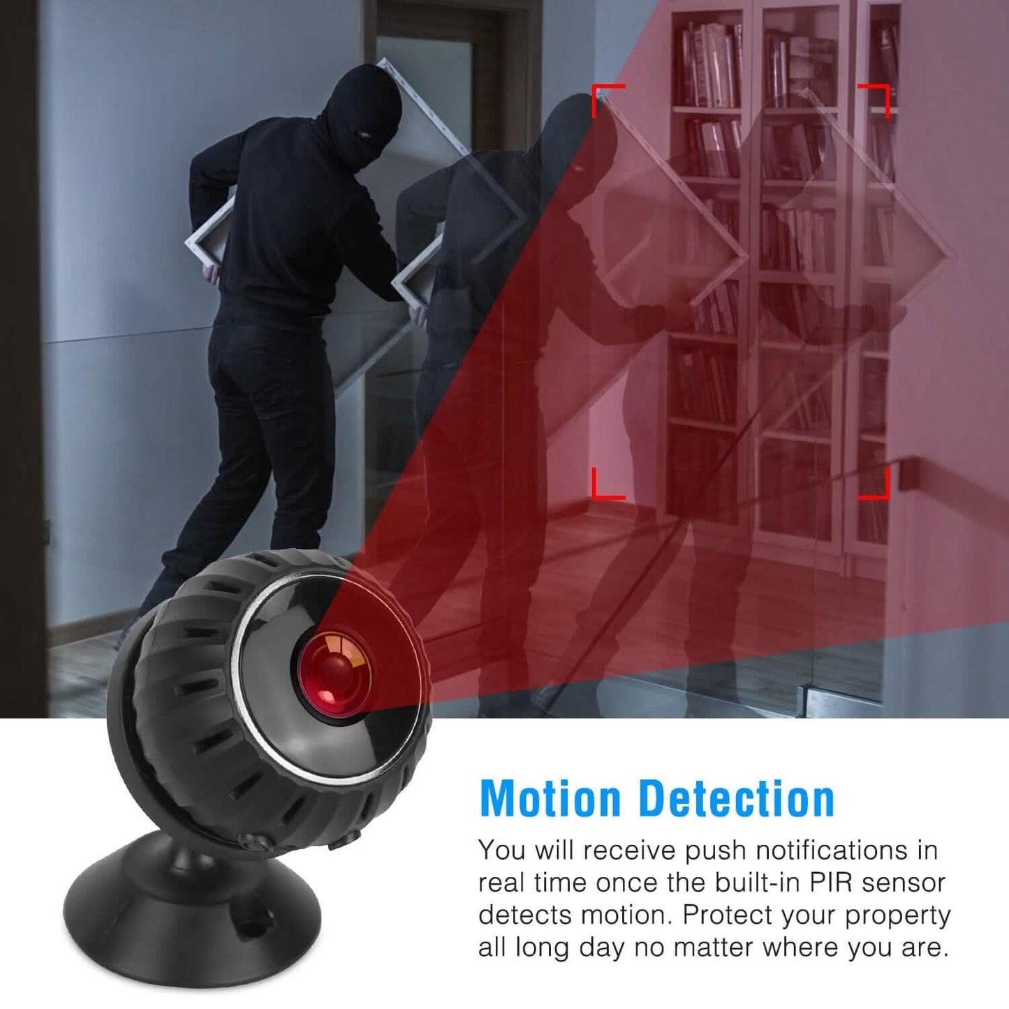 Mini Wireless Camera Wifi IR Night Vision HD 1080P Home Security DailySale