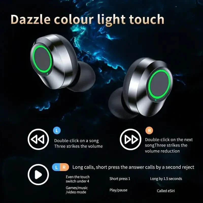 Mini Wireless Earbuds with Digital Display - True Wireless Stereo Earphones DailySale