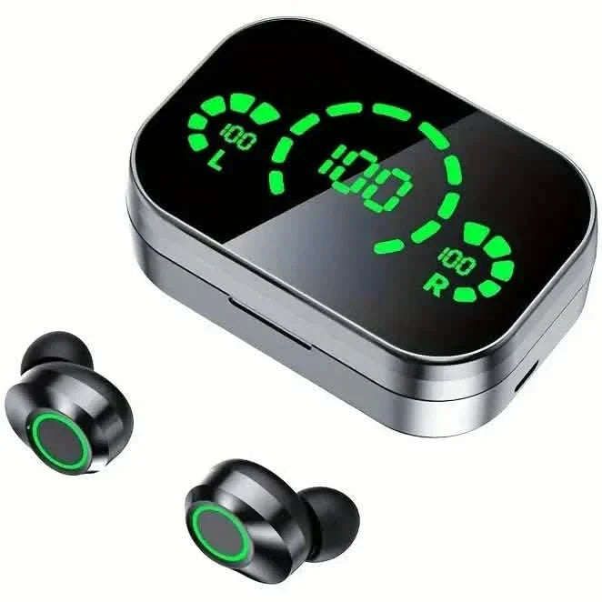 Mini Wireless Earbuds with Digital Display - True Wireless Stereo Earphones DailySale