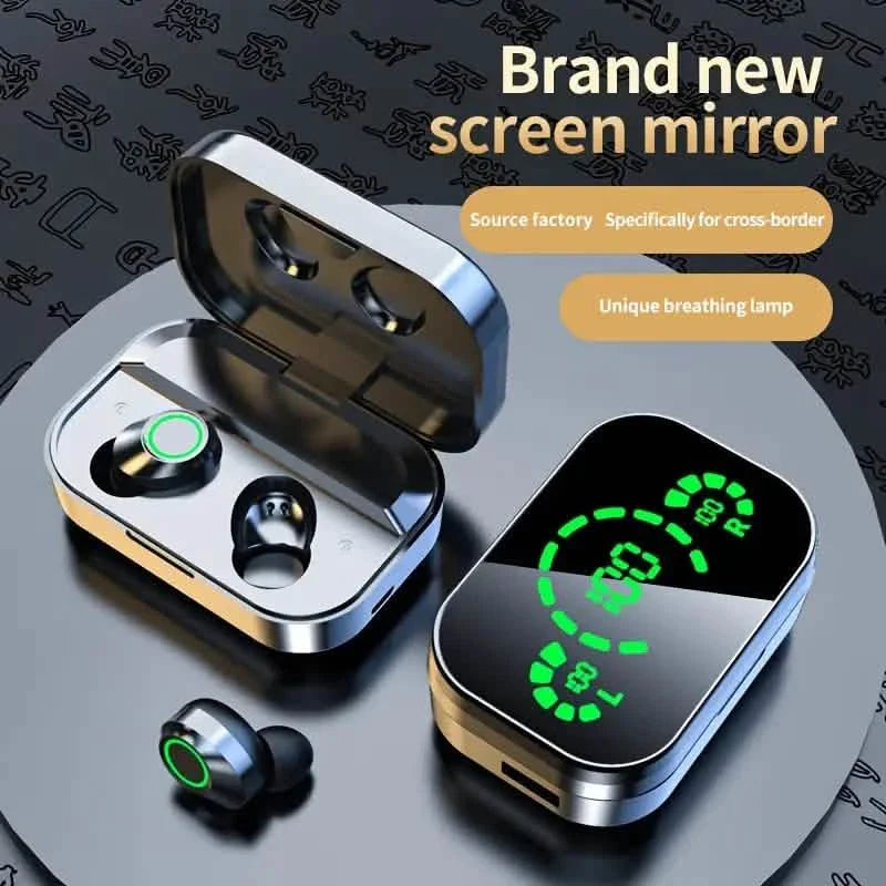Mini Wireless Earbuds with Digital Display - True Wireless Stereo Earphones DailySale