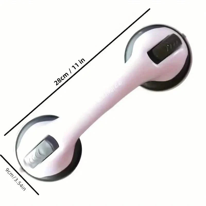 Modern Non-Slip Shower Handle, Powerful Suction, Safety Grip, Contemporary Design DailySale