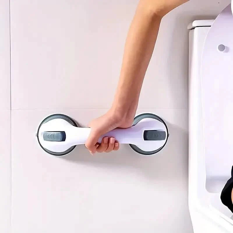Modern Non-Slip Shower Handle, Powerful Suction, Safety Grip, Contemporary Design DailySale