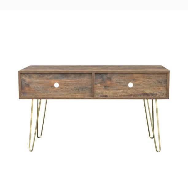 Modern Wood TV Stand Console Table DailySale