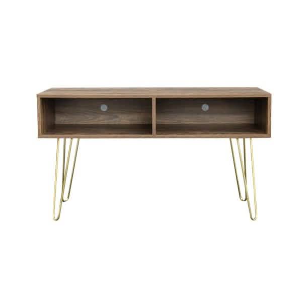 Modern Wood TV Stand Console Table DailySale