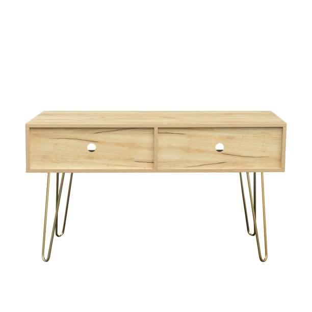 Modern Wood TV Stand Console Table DailySale