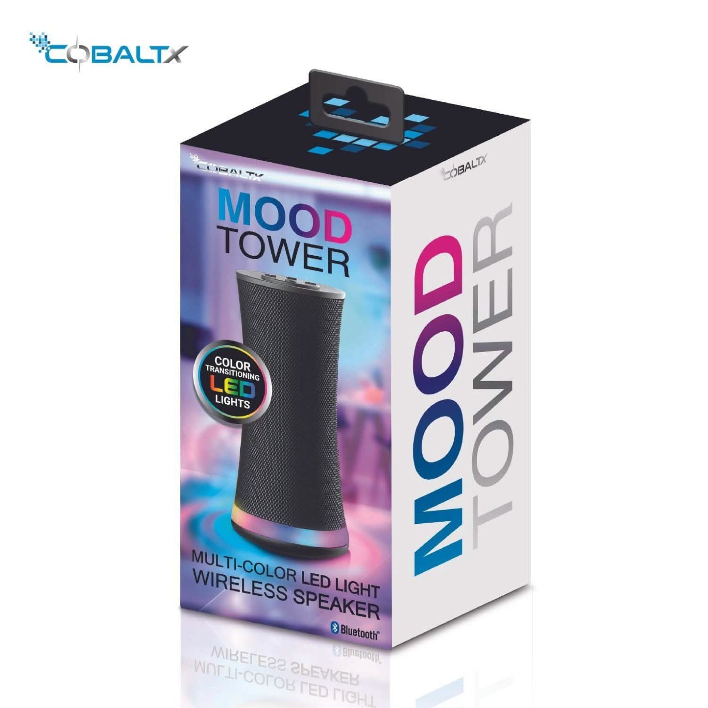 Mood Tower Multi-Color LED Light Wireless Speaker DailySale