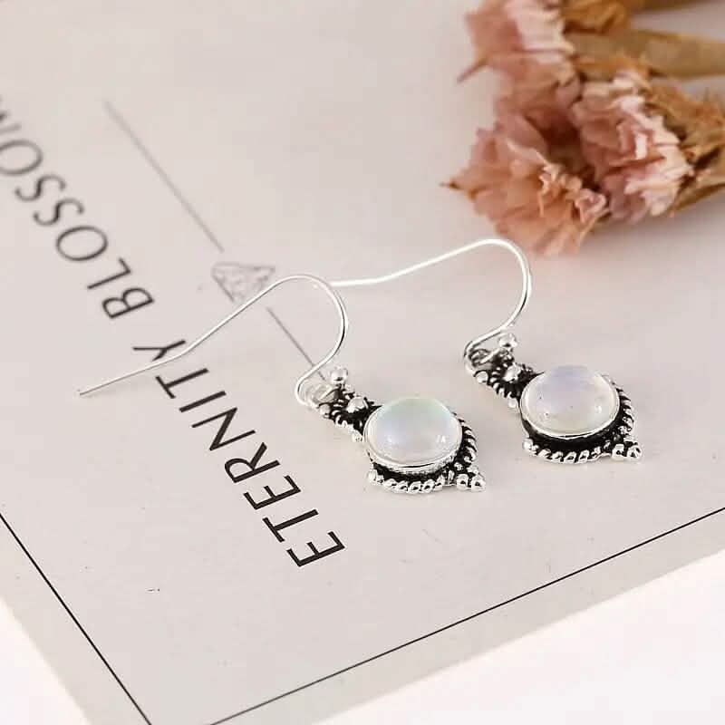 Moonstone Vintage Earrings DailySale