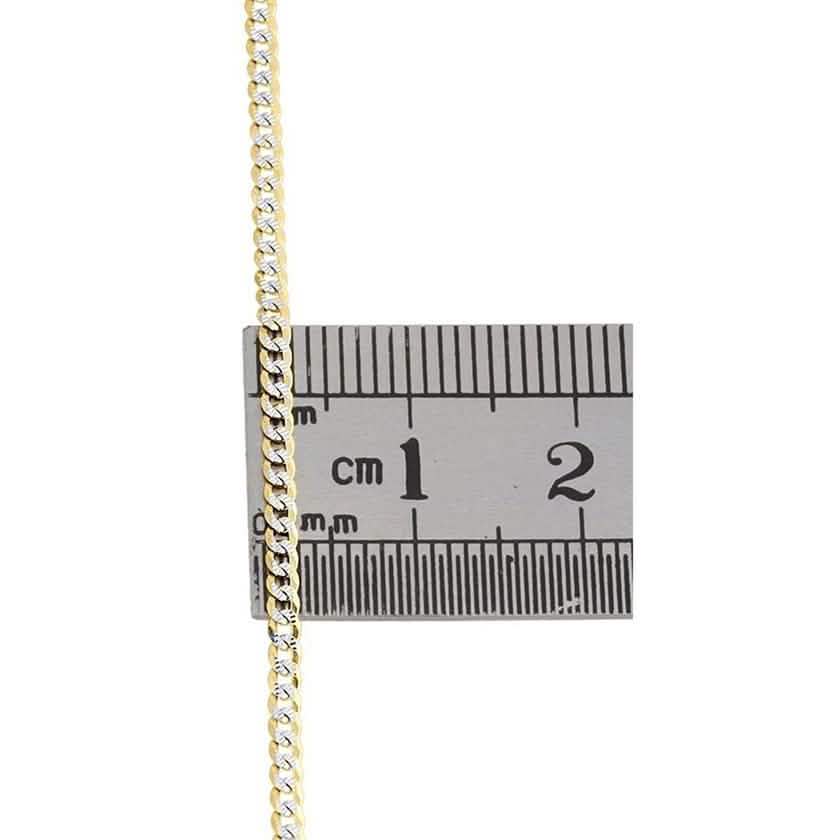 10K Gold Moricci 2MM Italian Cuban Chain Necklace DailySale