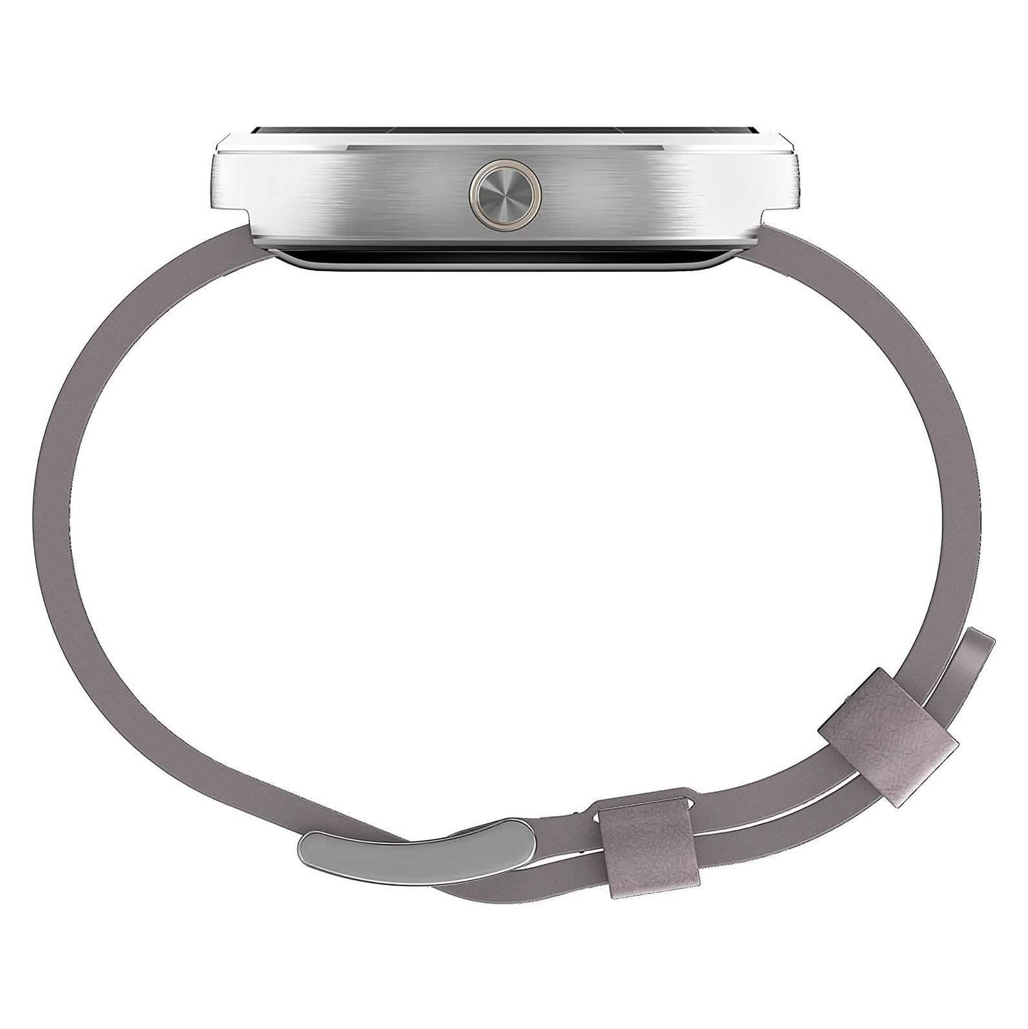 Motorola Moto 360 - Stone Grey Leather Smart Watch DailySale