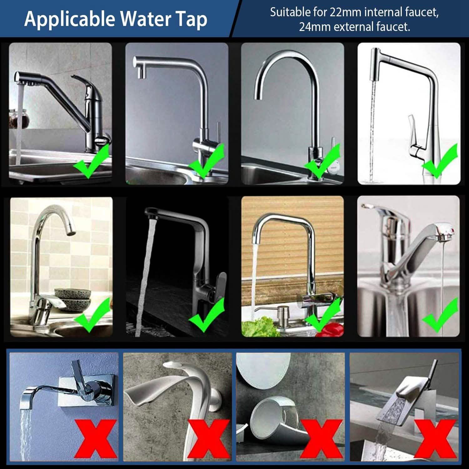 Movable Kitchen Tap Head 360° Rotatable Swivel DailySale