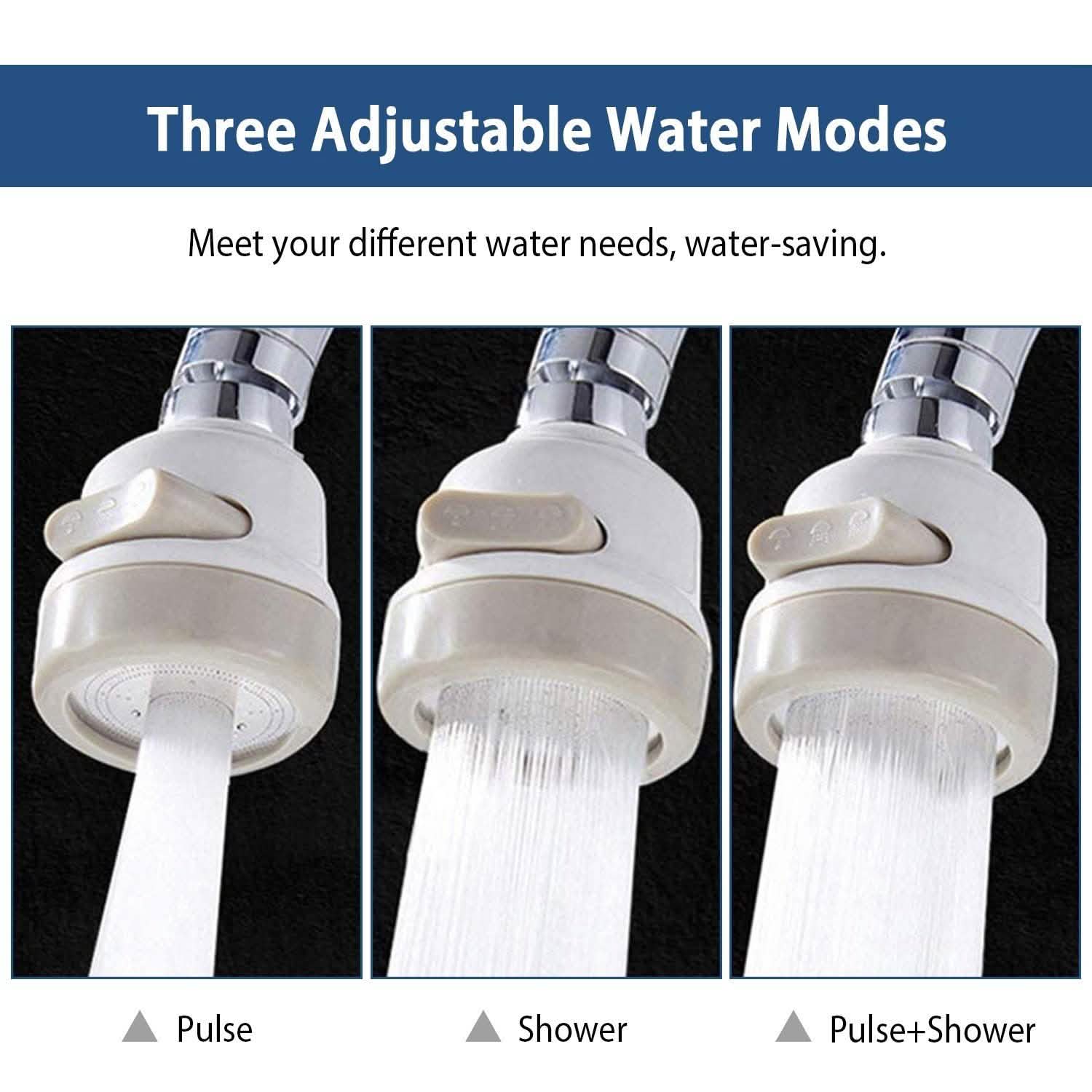 Movable Kitchen Tap Head 360° Rotatable Swivel DailySale