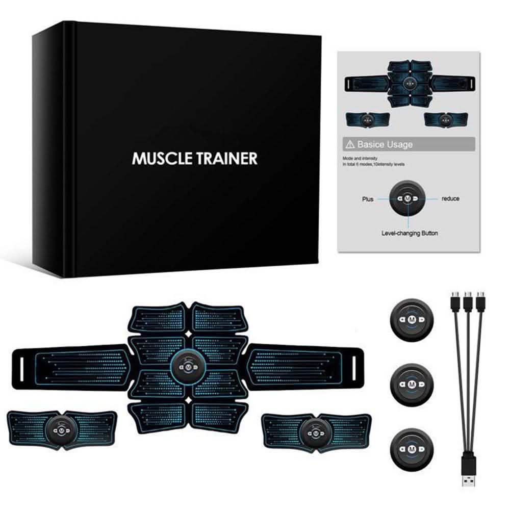 Movsou Muscle Trainer Intelligent Abs Stimulator with 6 Modes 10 Levels DailySale