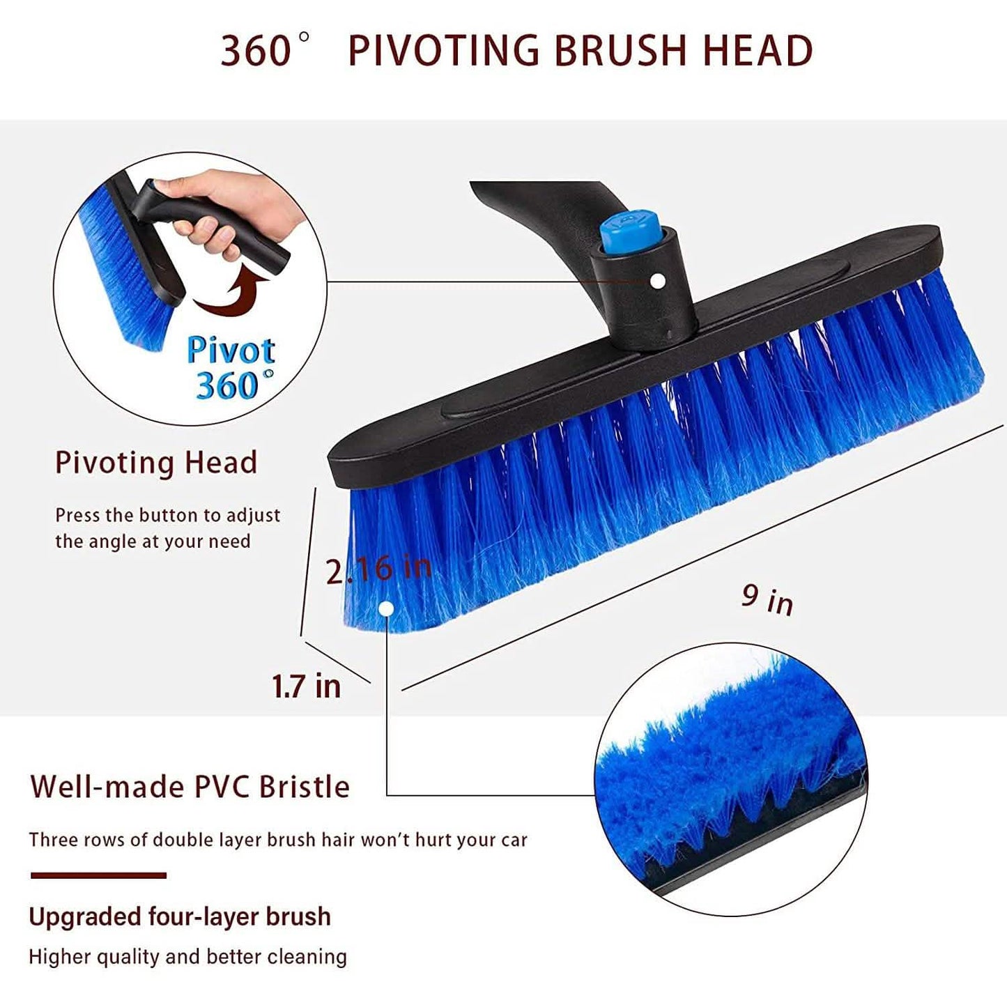 Moyidea 36" Extendable Ice Scraper DailySale