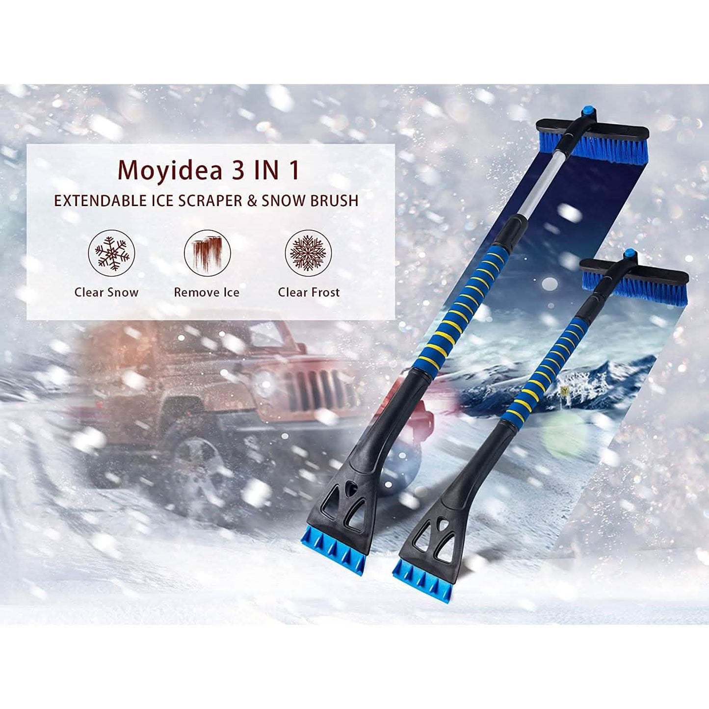 Moyidea 36" Extendable Ice Scraper DailySale