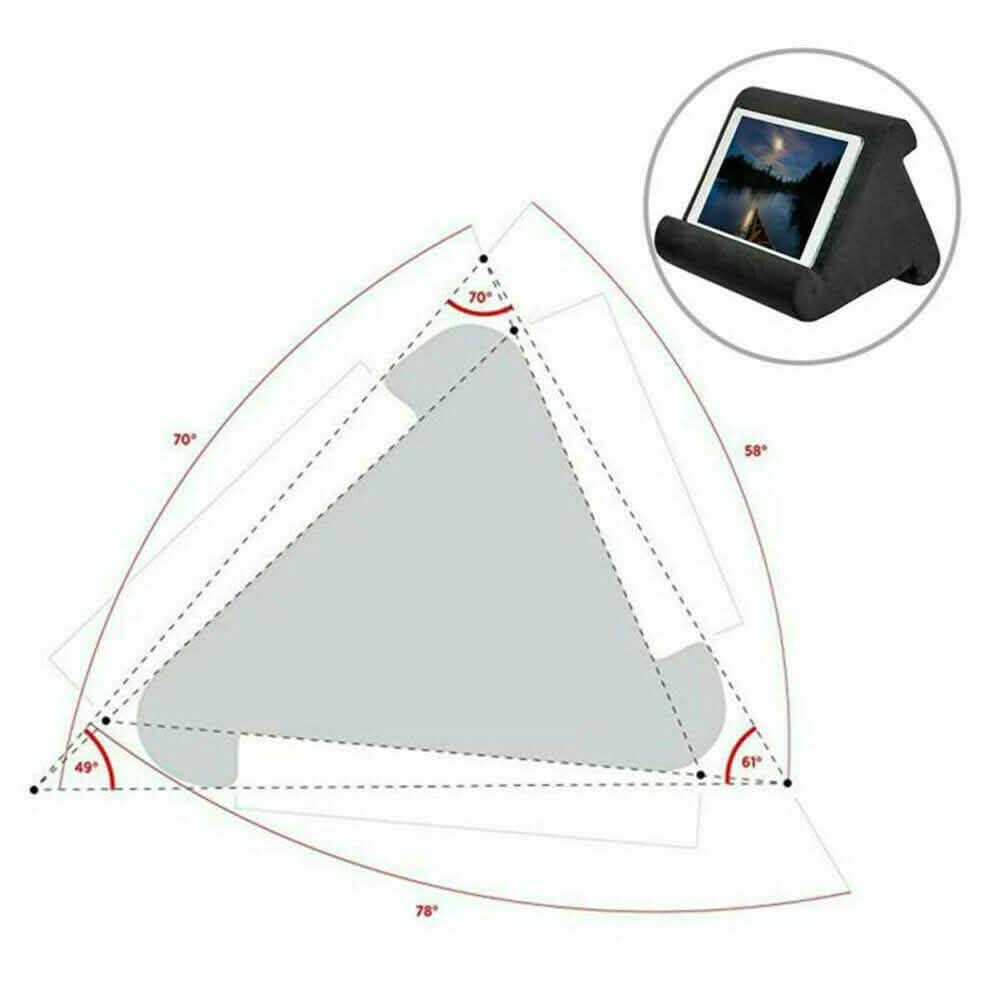 Multi-Angles Soft Tablet Stand DailySale