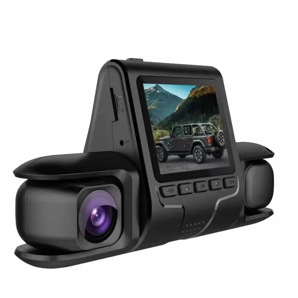 Car Dashcam Recorder, 2.0 Inch Screen Dual Lens HD Night Monitoring Mini Dash Cam DailySale