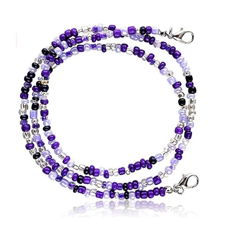 Multi-Color Face Mask Holder Beads Chain DailySale
