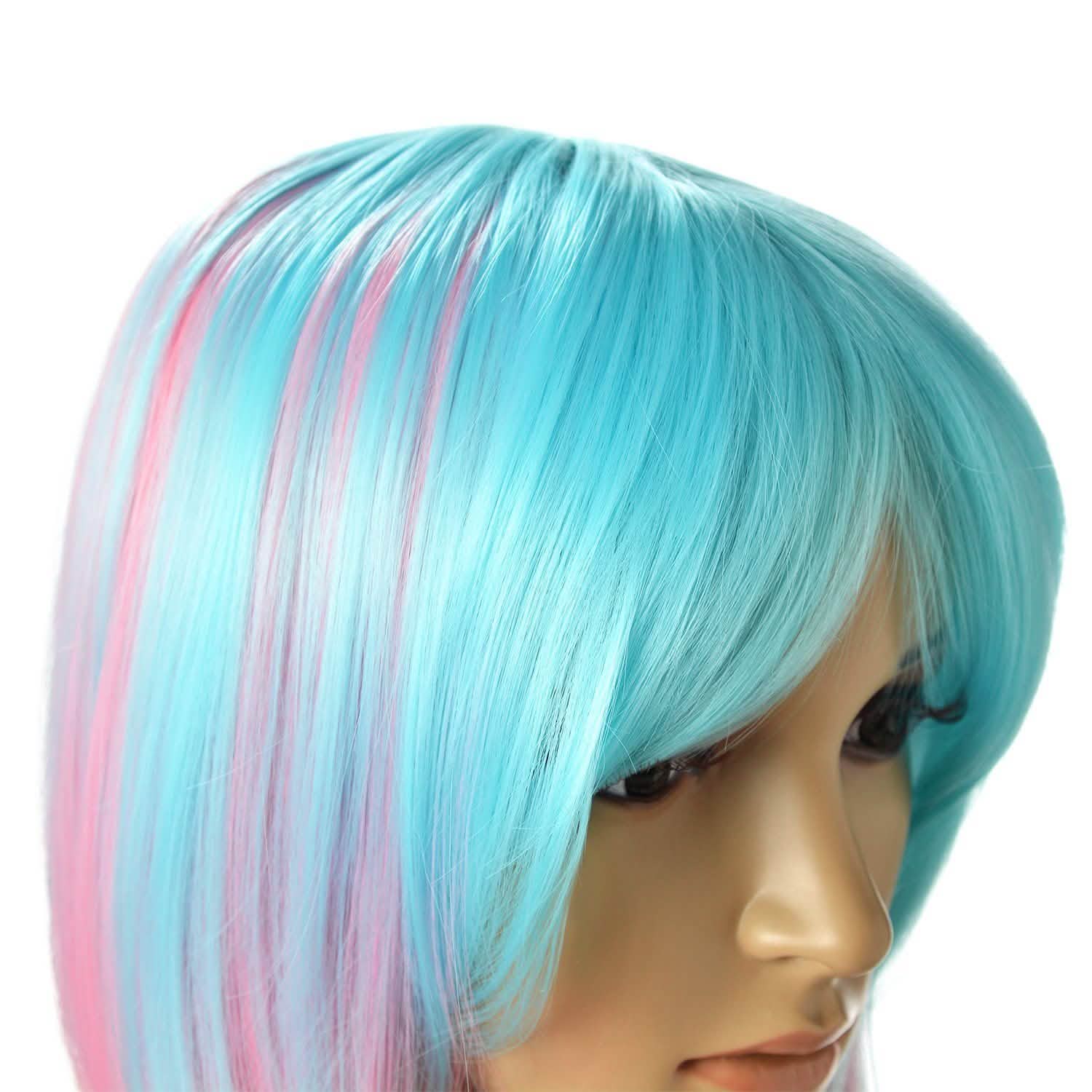 Multi-Color Ombre Short Bob Wig DailySale