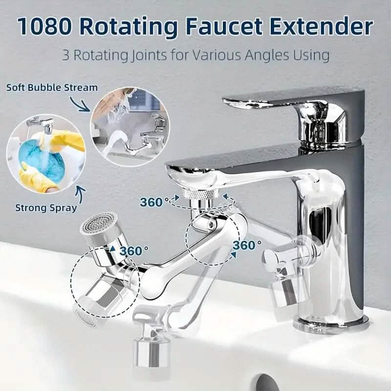 Multi Functional Large Angle Rotating Bathroom Sink DailySale