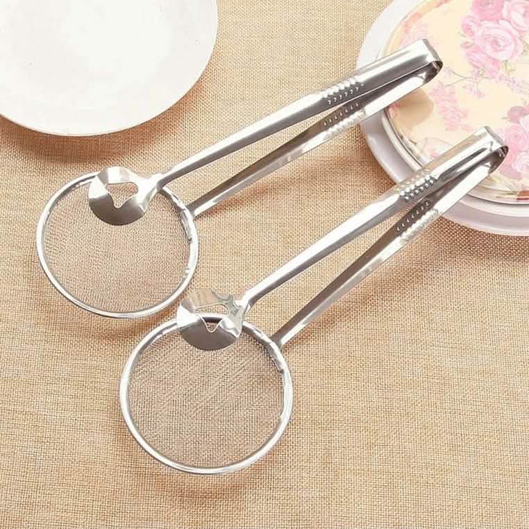 Multi-Functional Stainless Steel Clamp Strainer Filter Spoon DailySale