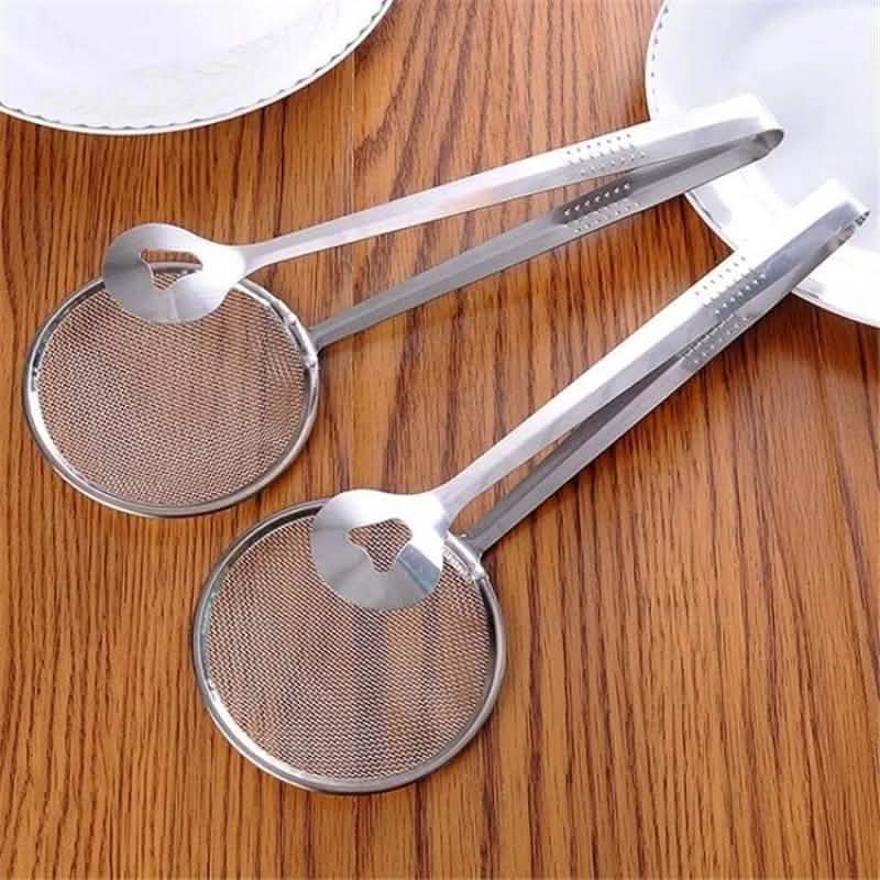 Multi-Functional Stainless Steel Clamp Strainer Filter Spoon DailySale
