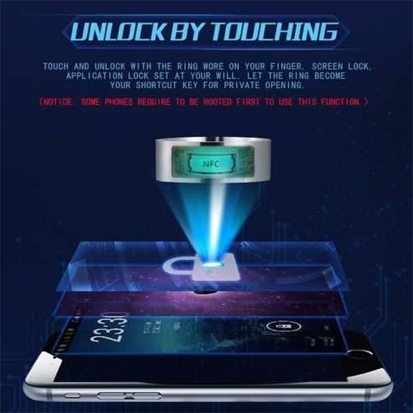 Multi-functional Waterproof Intelligent NFC Smart Ring DailySale