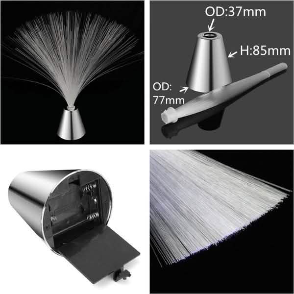 Multicolor LED Fiber Optic Light Lamp DailySale