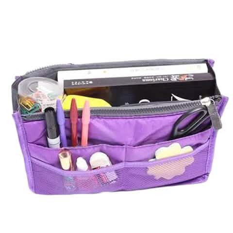Multiple Pockets Cosmetic/Purse Organizer Bag DailySale