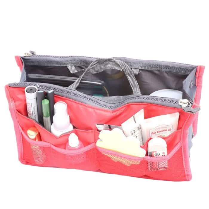 Multiple Pockets Cosmetic/Purse Organizer Bag DailySale