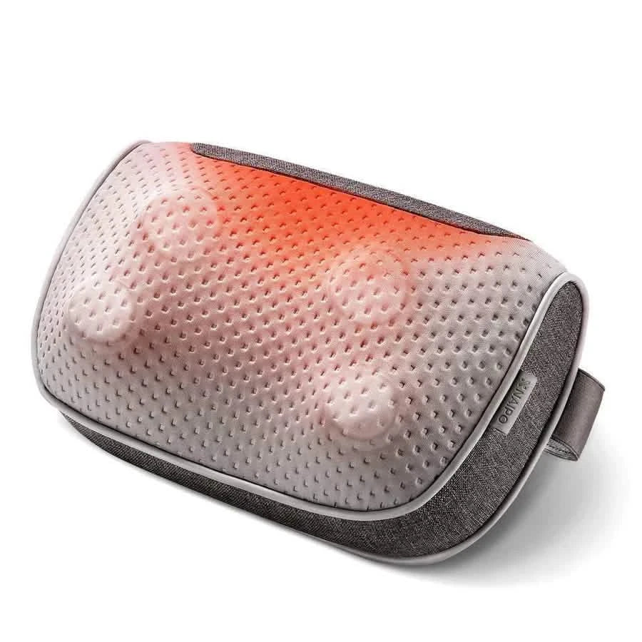 NAIPO oPillow-C2 Shiatsu Massager with Heat Deep Kneading Back Neck Massager DailySale
