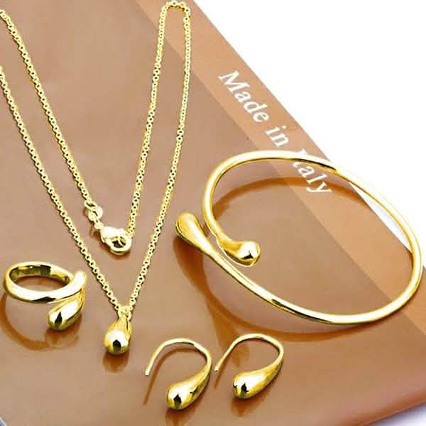 Necklace Ring Hook Oval Earings Set DailySale