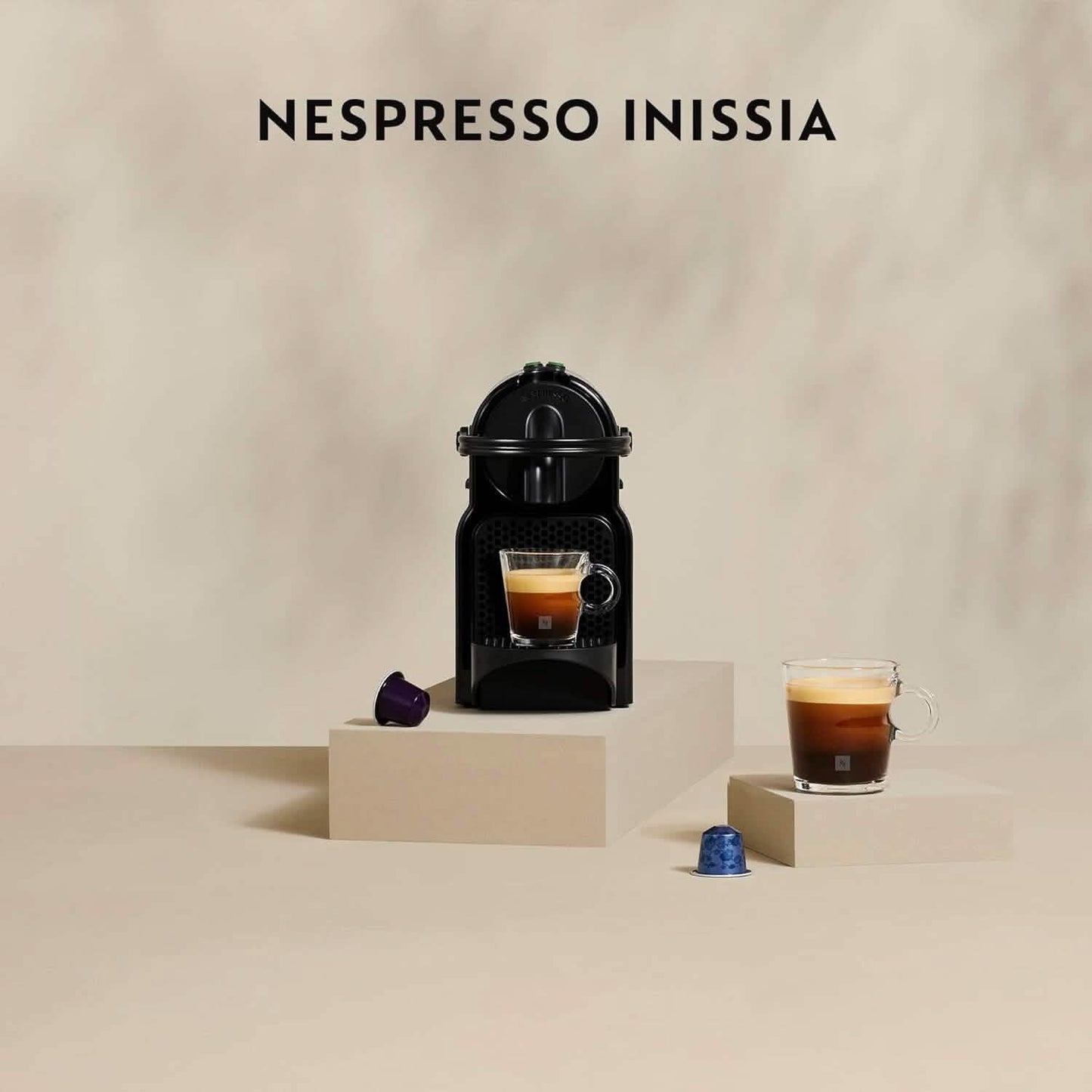 Nespresso Inissia 24 Ounce Espresso and Lungo Coffee Machine with Energy-Saving Mode  (Refurbished) DailySale