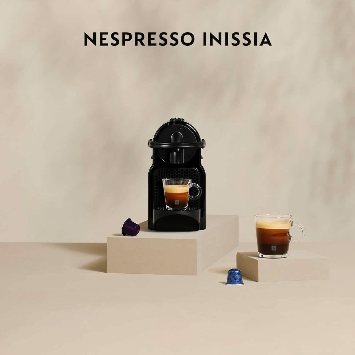 Nespresso Inissia 24 Ounce Espresso and Lungo Coffee Machine with Energy-Saving Mode  (Refurbished) DailySale