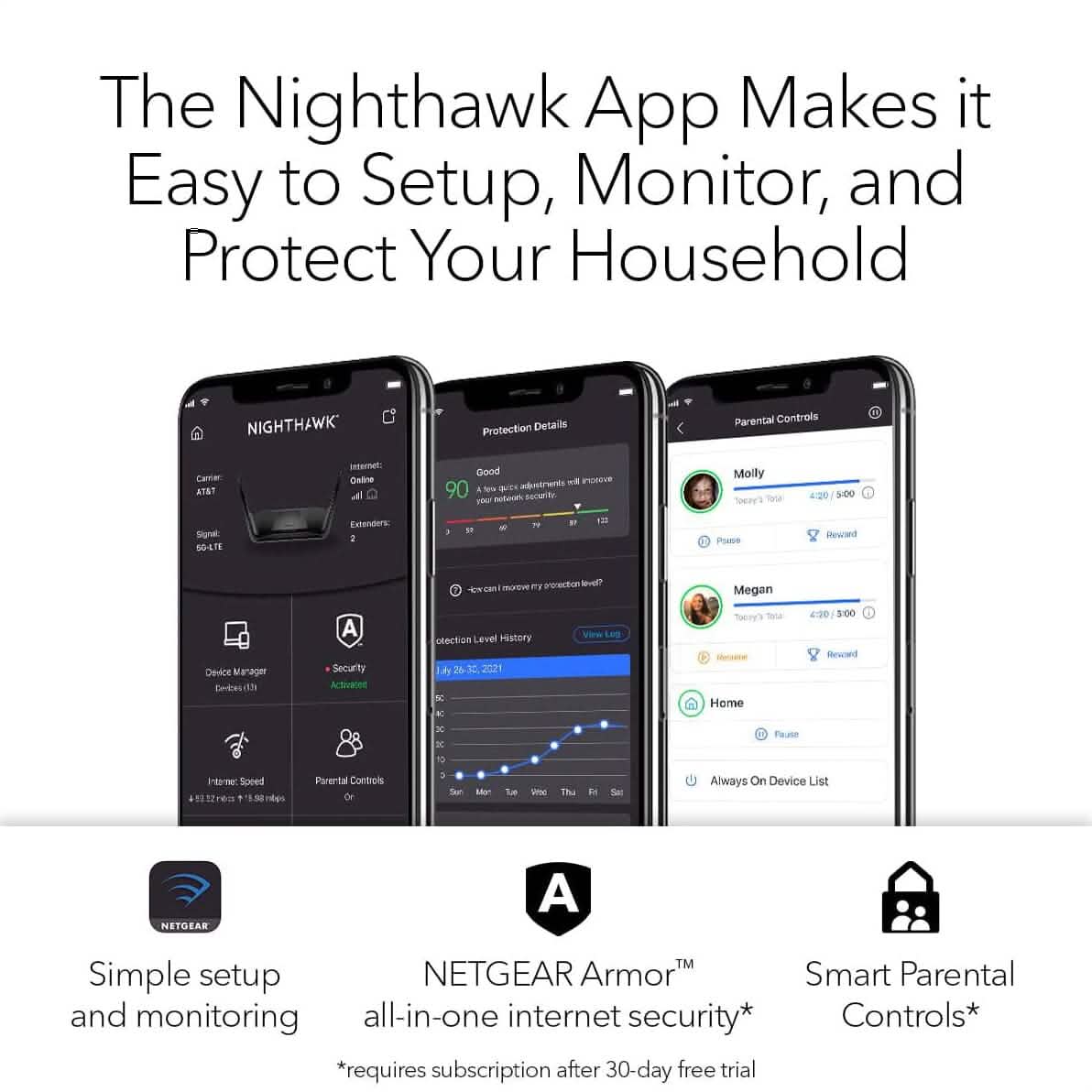 NETGEAR Nighthawk 12-Stream WiFi 6E Router (RAXE500) (Refurbished) DailySale