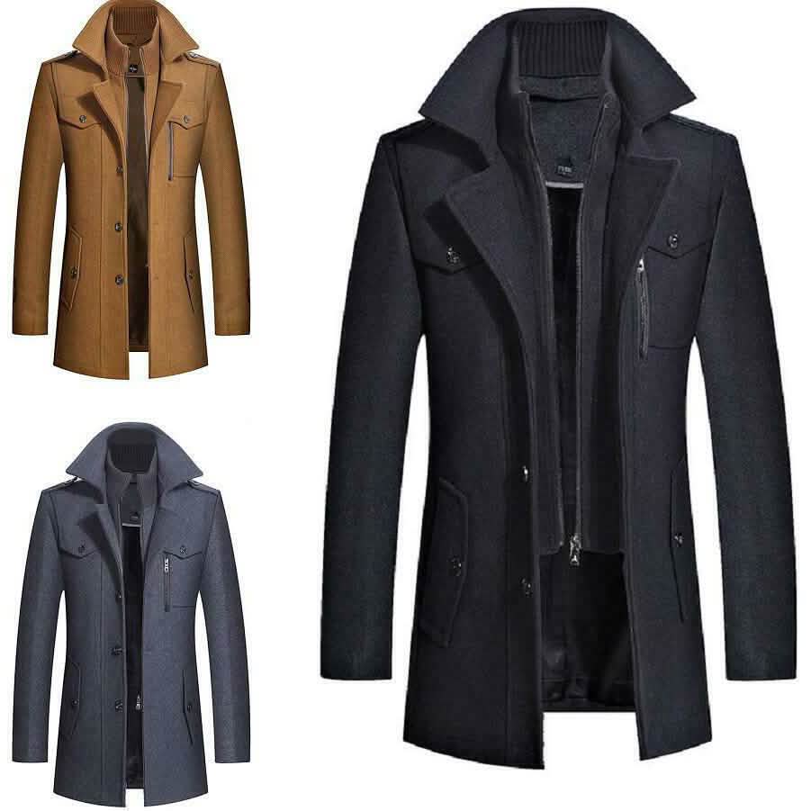New Fashion Jacket Trench Coat for Men DailySale