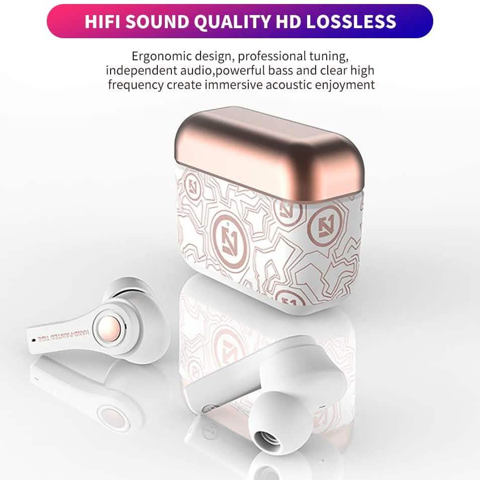 New Graffiti Wireless Earbuds Bluetooth 5.0 Earphones DailySale