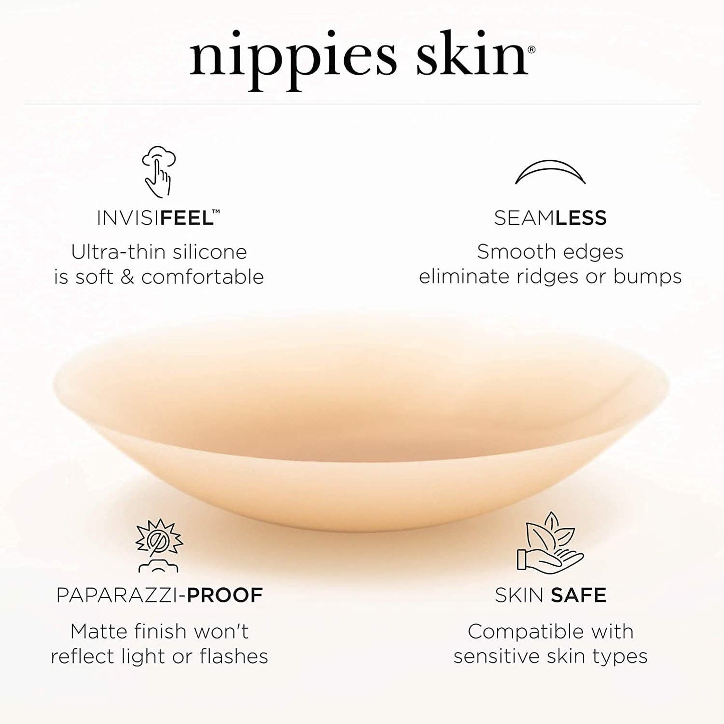 Nipple Covers Adhesive Silicone Pasties with Travel Box DailySale
