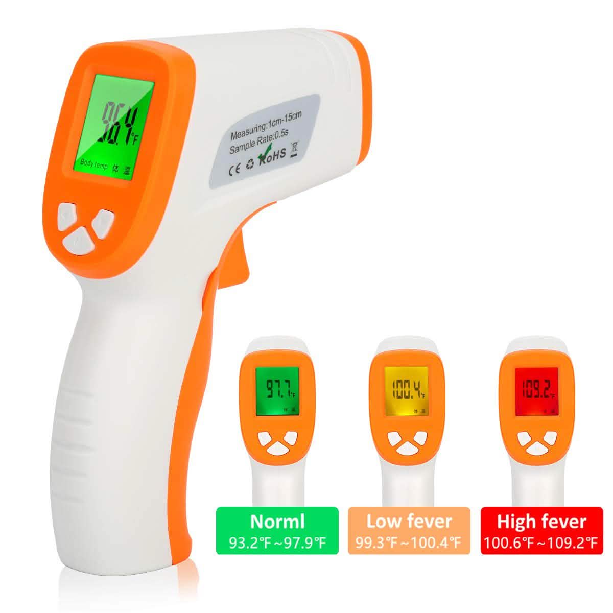 Non-Contact Digital Infrared Thermometer D-380 DailySale