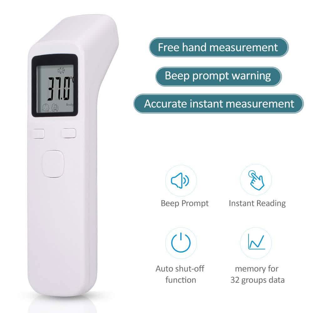 Non-Contact Infrared Digital Scanner Device Advanced Temperature Measurement ALK116 DailySale